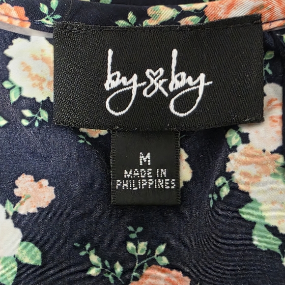 Floral Spring Dress with Mint Cardigan (Size: M) - Picture 12 of 13